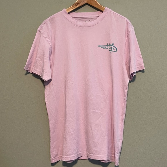 Reel Life Winsome Orchid Tee - Size Medium - Picture 3 of 5